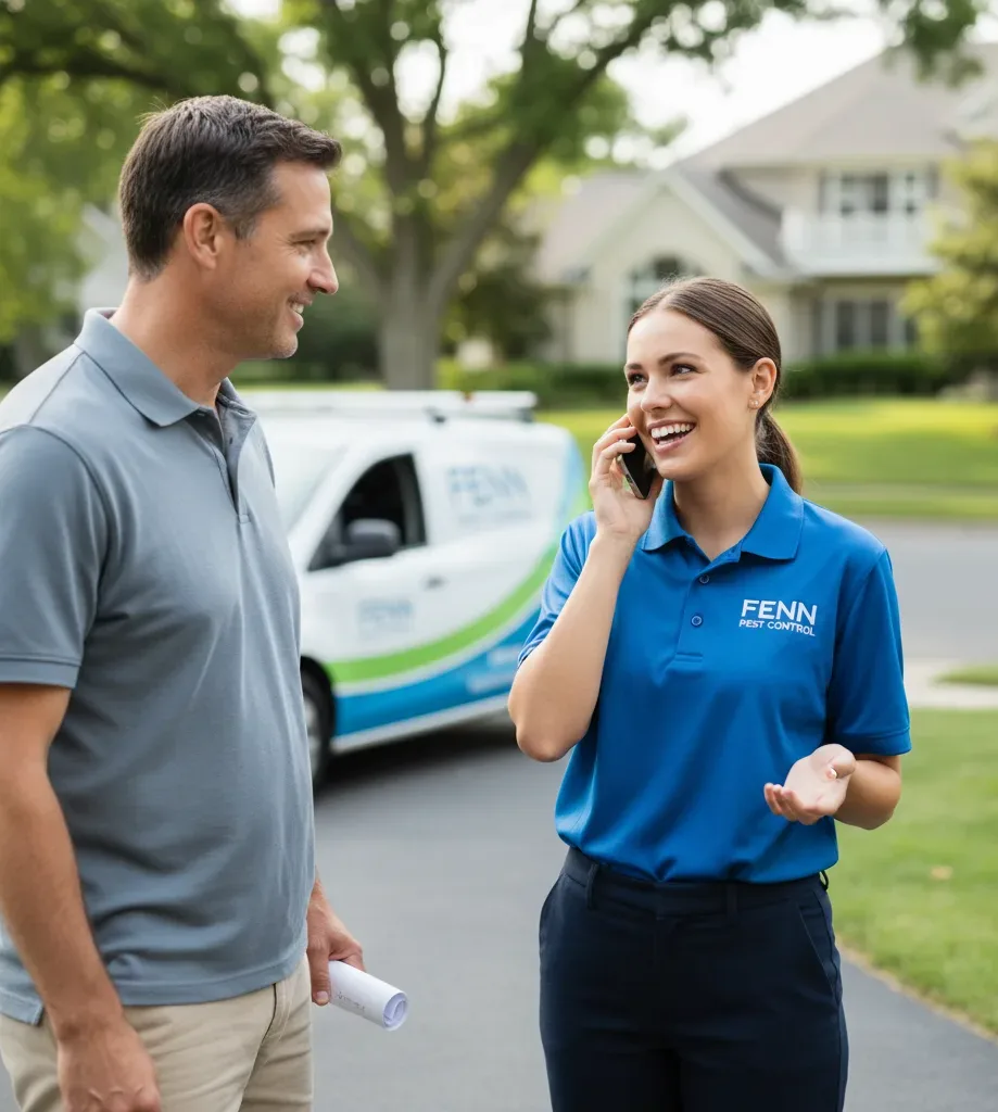 Fenn Pest Control customer support in Madisonville
